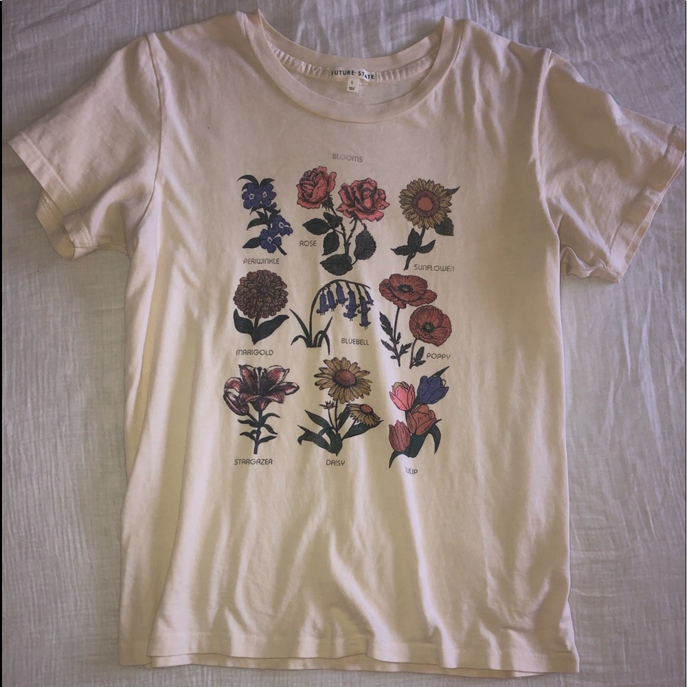 Urban Outfitters Wildflower Graphic Tee